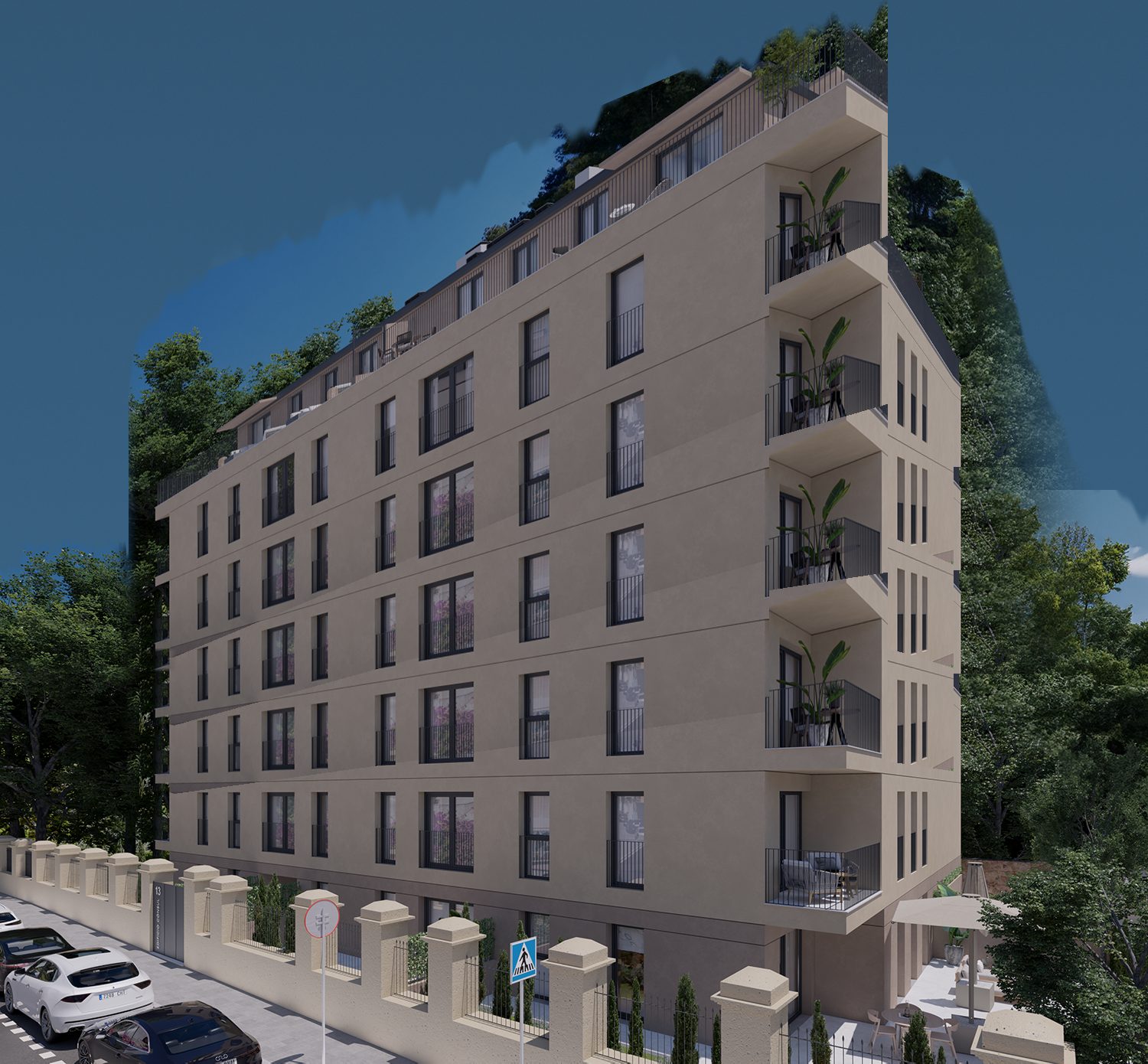 Edificio Cónsul II, Paterna — render del proyecto