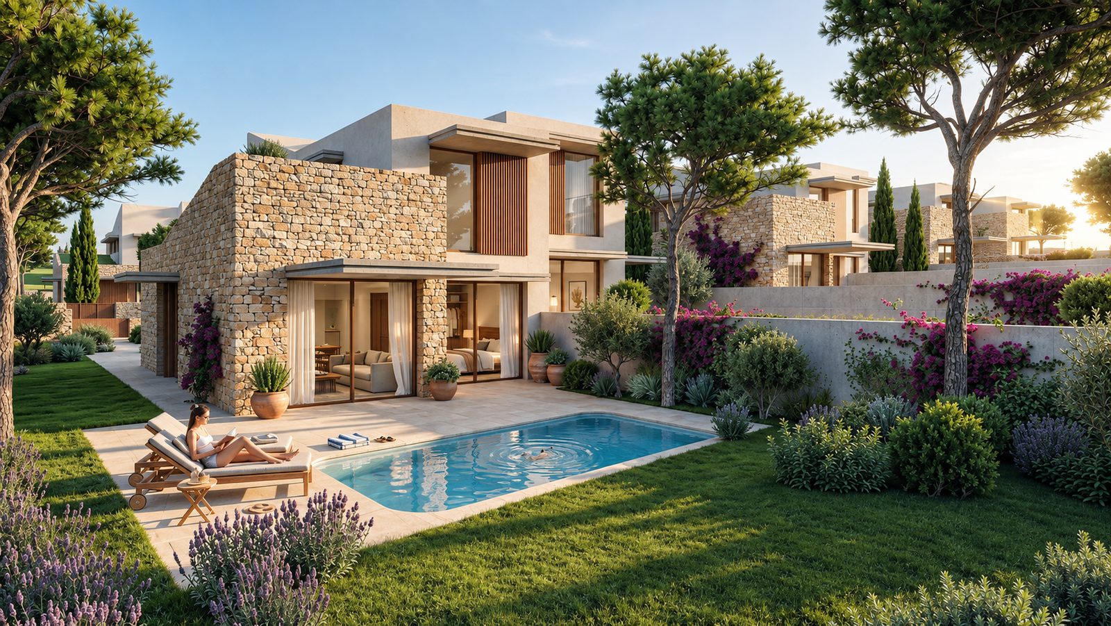 Olivenfeld Homes, Godella — render del proyecto